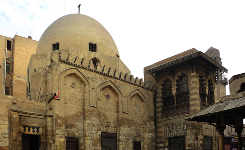  Inside Salih Najm al-Din Mausoleum on Al Moez Street