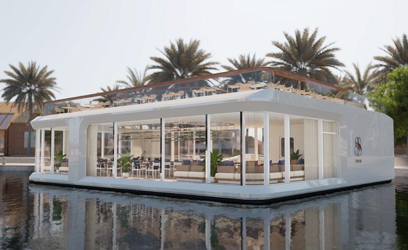 Studio Five Unveils Floating Pier 88 Restaurant Design in El Gouna