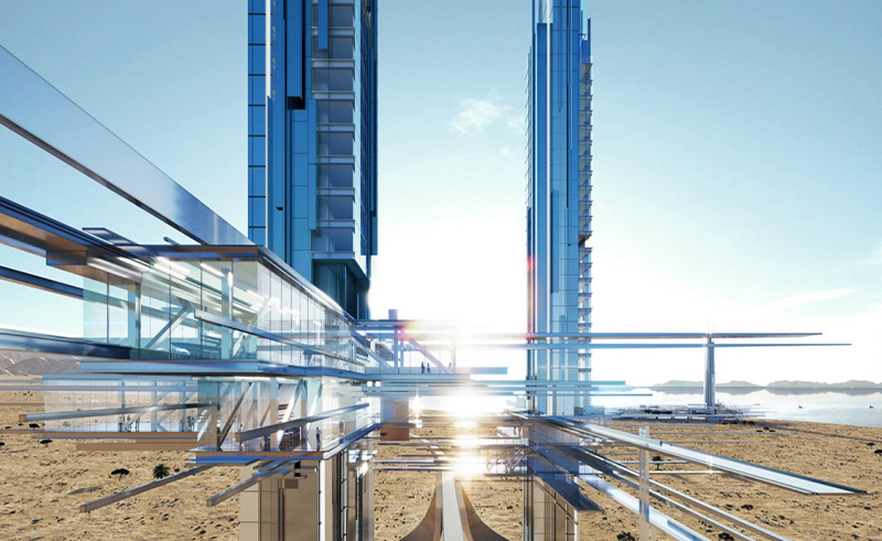 NEOM Unveils ‘Ulta-Futuristic’ Epicon Desert Towers